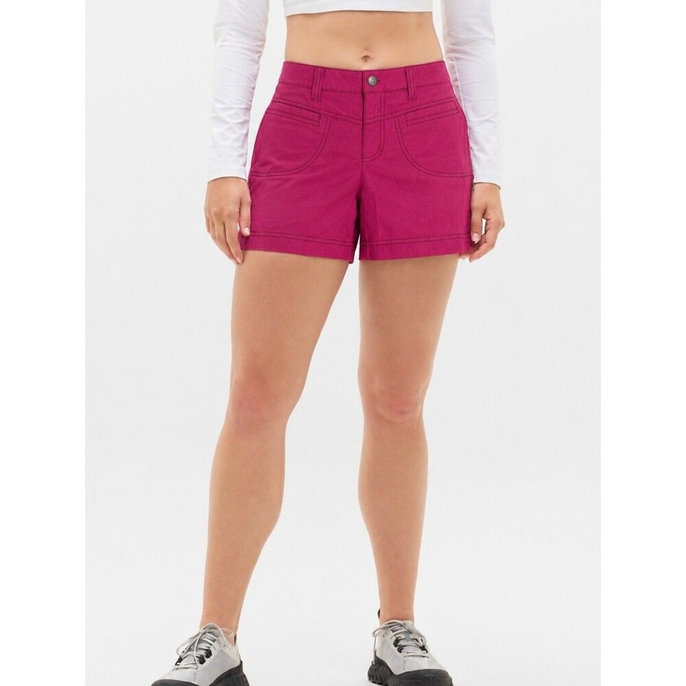 Athleta Trekkie North Mid Rise 4.5" Shorts Pink Size 6 (Estimated)